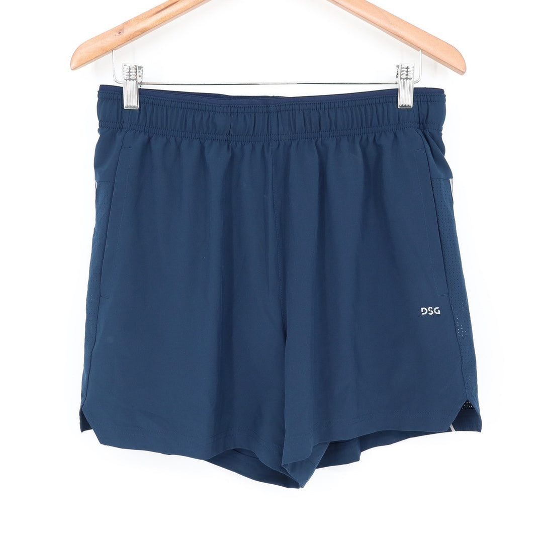DSG Mens 5" Stride Run Shorts University Navy Blue Size Medium NWT