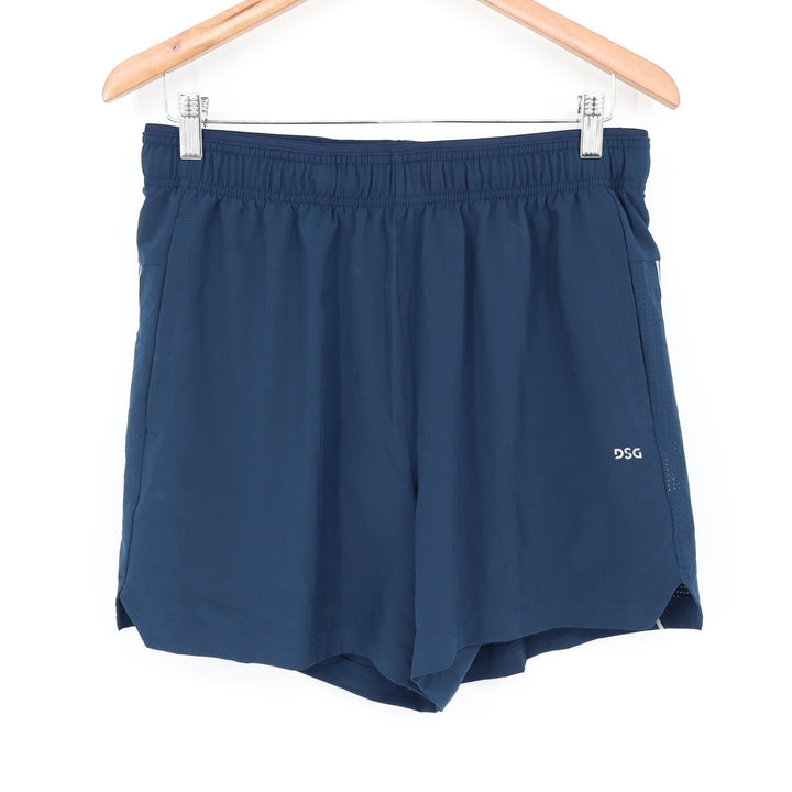 DSG Mens 5" Stride Run Shorts University Navy Blue Size Medium NWT
