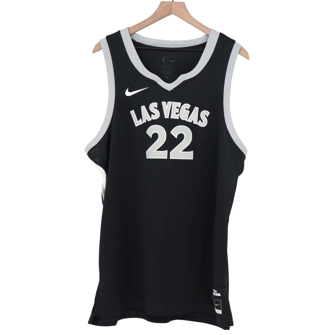 Nike Las Vegas Aces A'ja Wilson 22 Explorer Edition WNBA Jersey Black XL