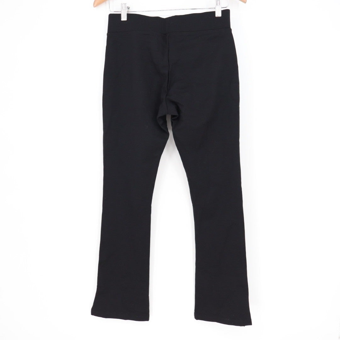 AMERICAN GIANT Black Ponte Knit Bootcut Pants Size 6 Tall