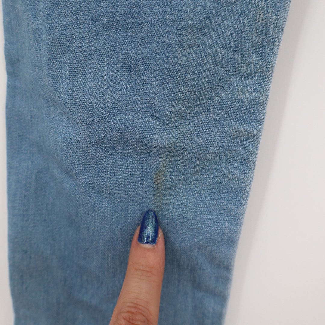 Fashion Nova Womens High Rise Skinny Jeans Light Wash Blue Size 5