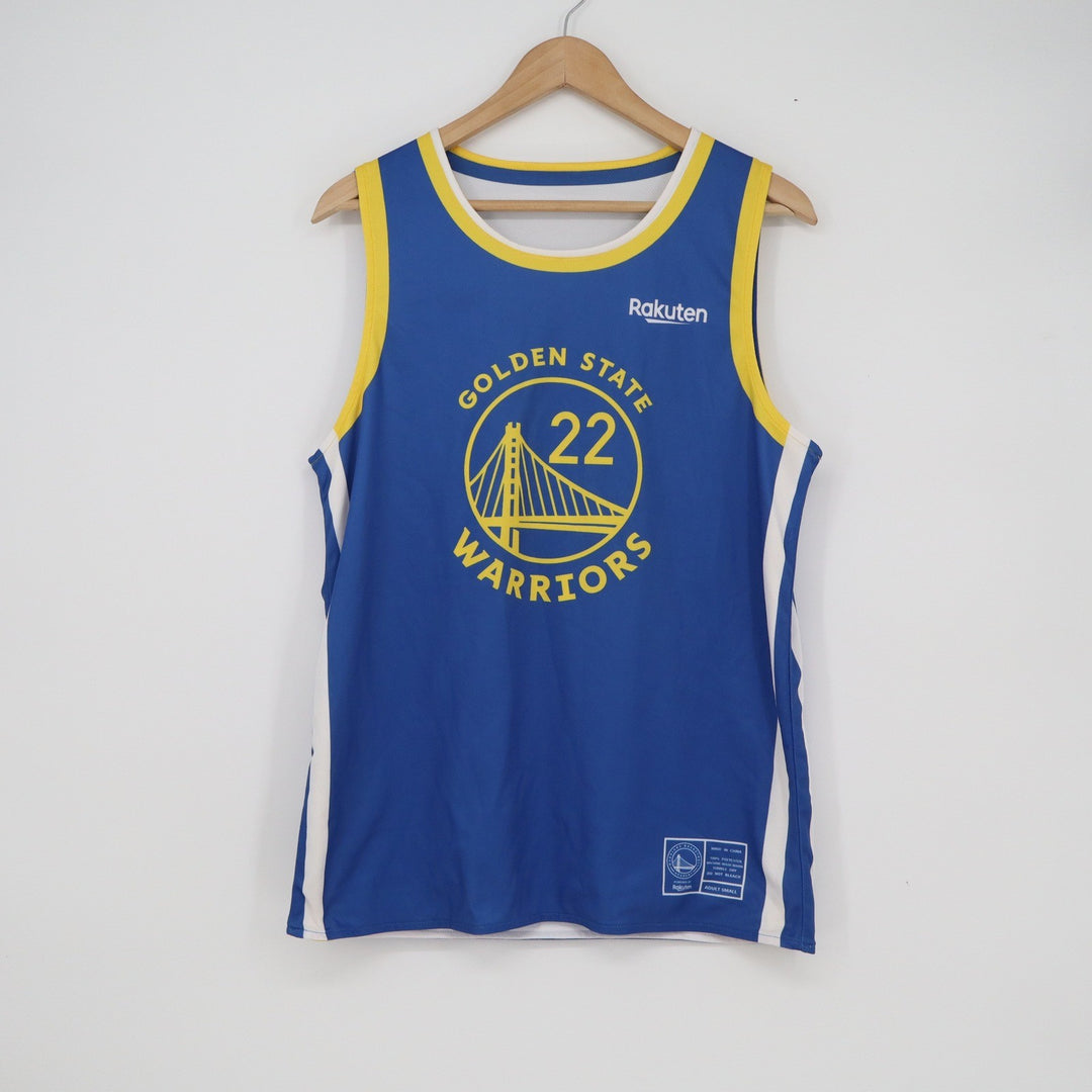 Golden State Warriors Academy Reversible Jersey Andrew Wiggins 22 Mens Small