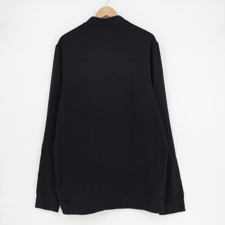 Ogio Sweatshirt Mens 2XL Black Stretch ABC Supply Co. Quarter Zip Long Sleeve