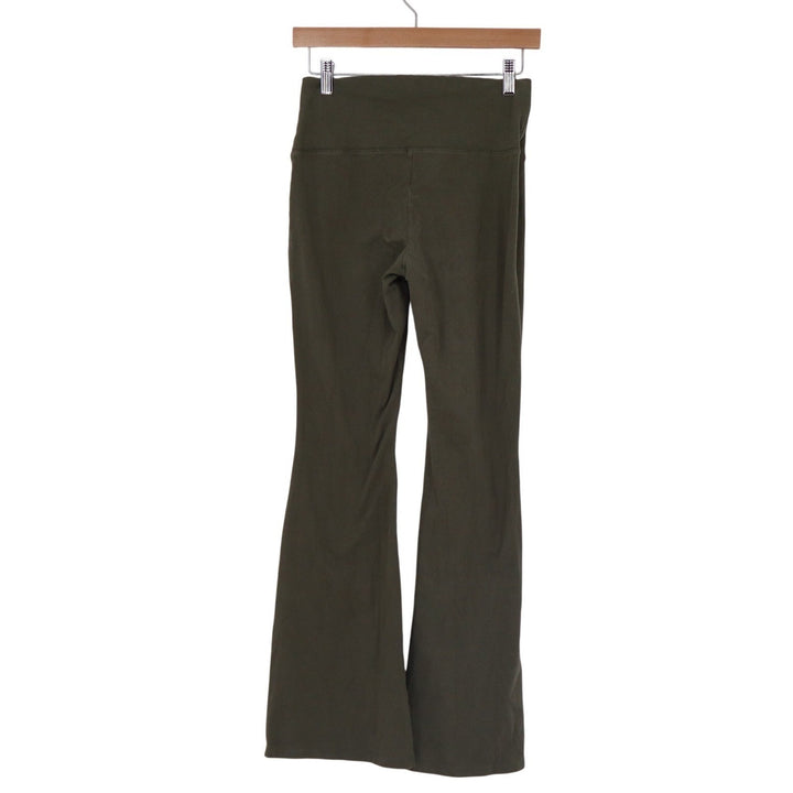 Wild Fable Olive Green High Waisted Flare Leggings Bell Bottom Yoga Pants Medium