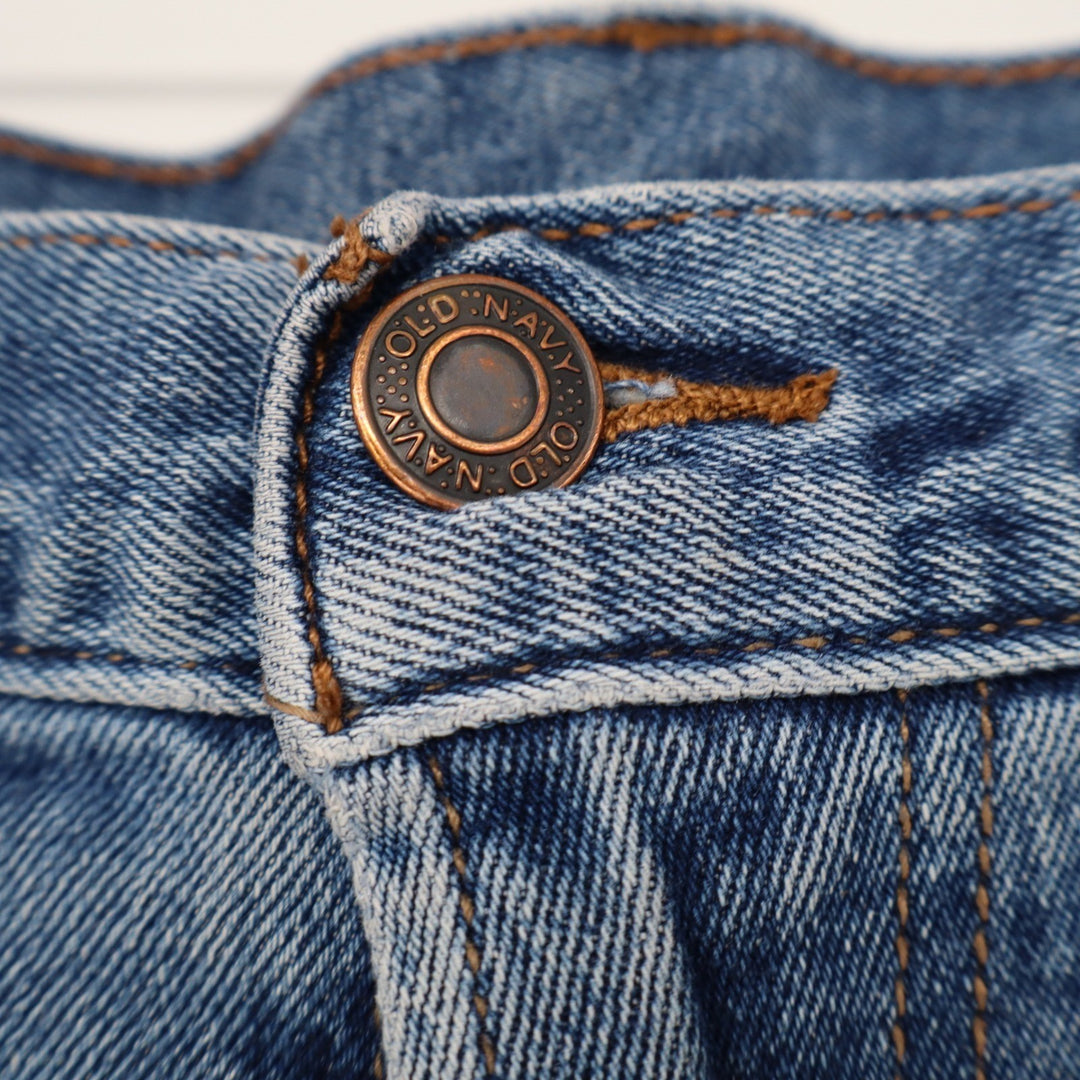 Old Navy Jeans Mens 36x30 Straight Leg Blue Medium Wash Denim Stretch Excellent