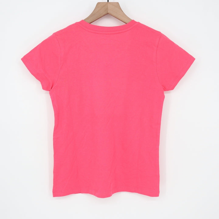 New Era Boston Red Sox Girls Pink Sequin V-Neck T-Shirt Size 10/12 MLB 2024