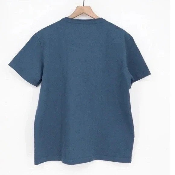American Giant Everest Tee Shirt Mens XL Blue Ringspun Cotton Jersey Boxy Fit