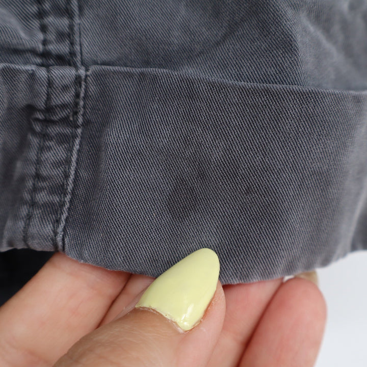 Universal Thread Womens Gray Lyocell Utility Shorts Elastic Waist Size M