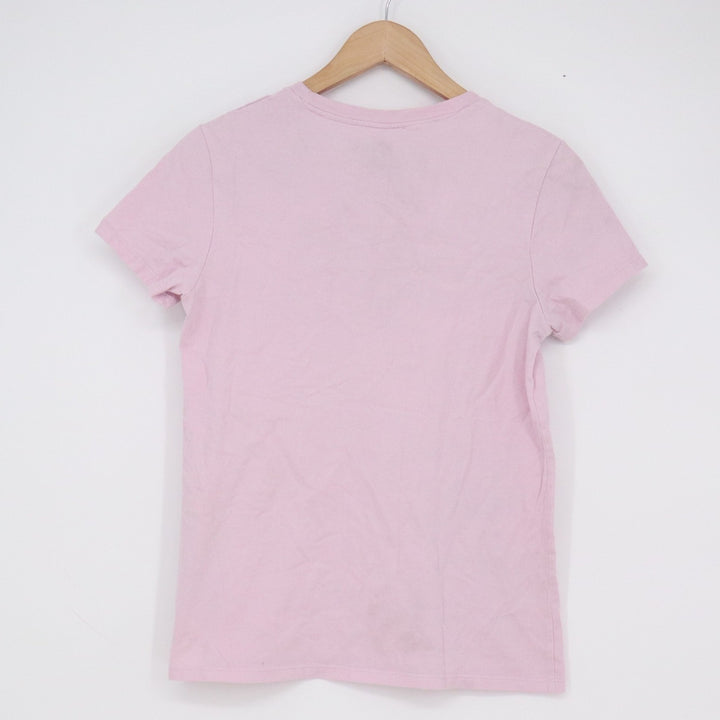 Levis Womens Batwing Logo Graphic T-Shirt Pink Short Sleeve Crew Neck Small