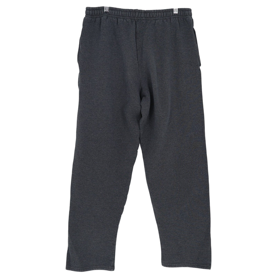 Russell Athletic USA Field Hockey Sweatpants Men Medium Gray Cotton Fleece Lined
