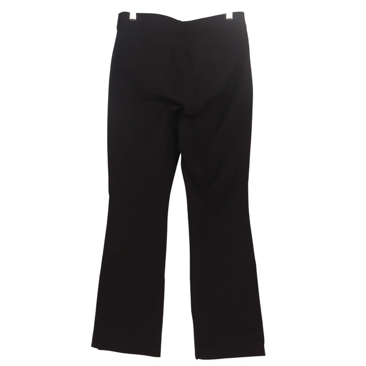 Old Navy High Waisted Pixie Flare Pants Womens 6 Black Secret Smooth Pockets