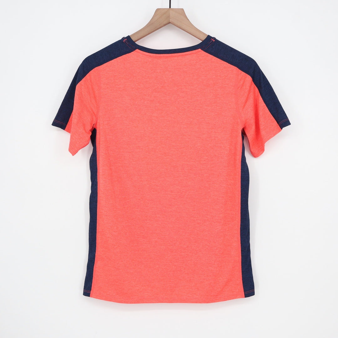DSG Boys XL 18 Pieced Graphic Movement Tee Cabana Coral Basketball 1989 Shirt