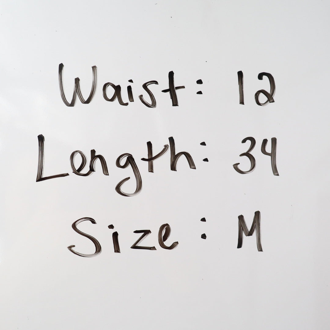 Naked Wardrobe Red Midi Bodycon Skirt Size Medium High Waist Stretch