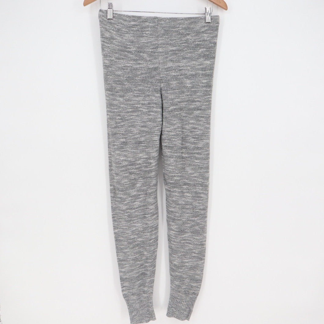 ABOUND Black Marl Knit Leggings Lounge Pants Size S
