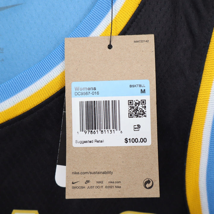 Nike Chicago Sky Angel Reese 5 Explorer Edition WNBA Jersey Black M