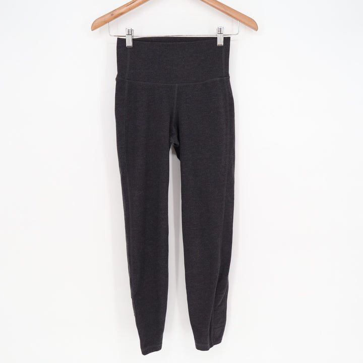Old Navy Active Balance Leggings Womens Small Charcoal Gray Go-Dry High Waisted