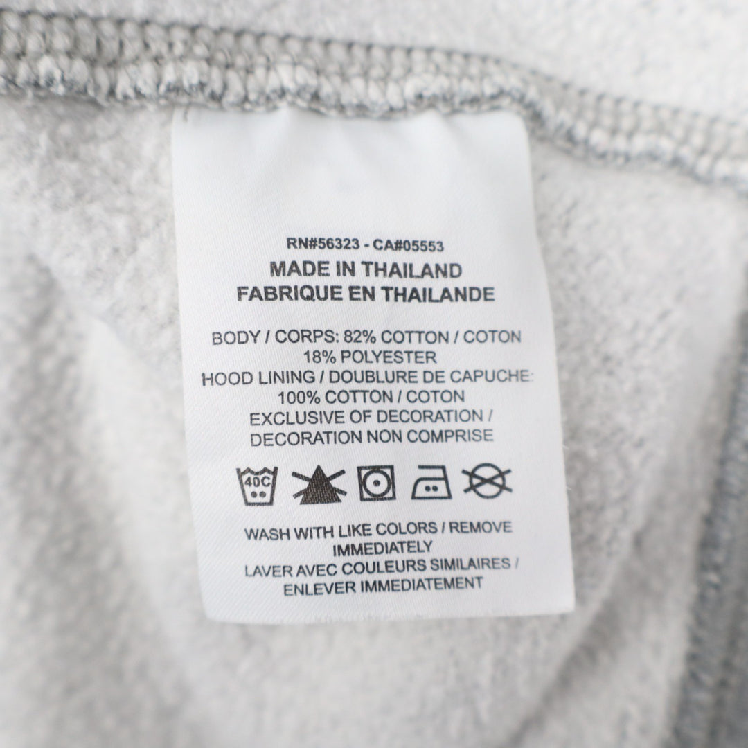 Nike Sportswear Club Hoodie Mens 2XL Heather Gray Cotton Fleece Lined Pullover