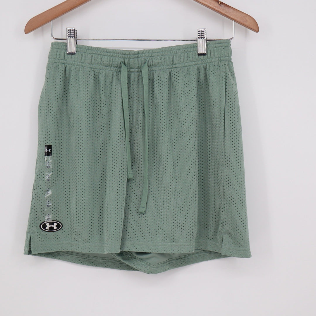 Under Armour Mens Icon Mesh Shorts Sage Green Size Small NEW