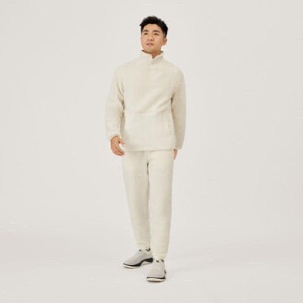 Allbirds Men's Fluff Fleece Pullover Natural White Size XL