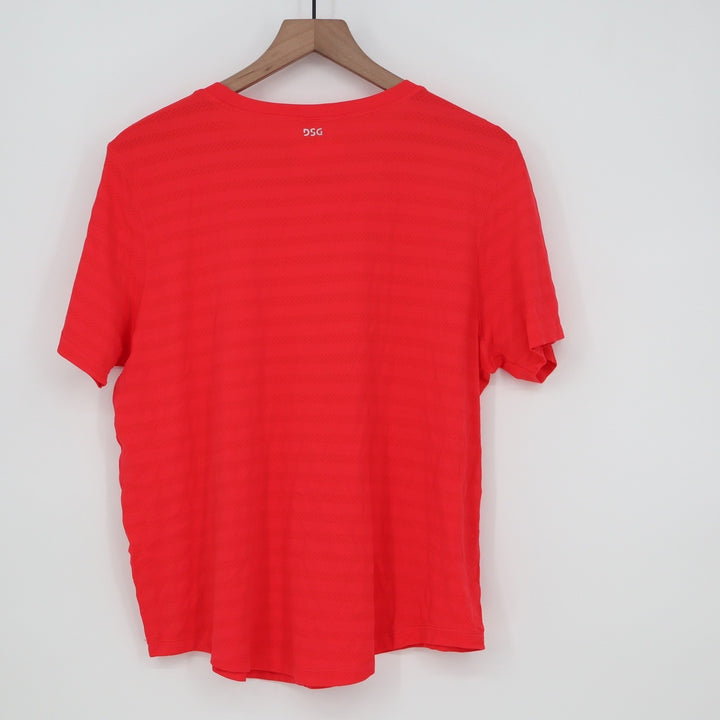 DSG Movement Seamless Tee Lightning Red Womens XL Short Sleeve NEW