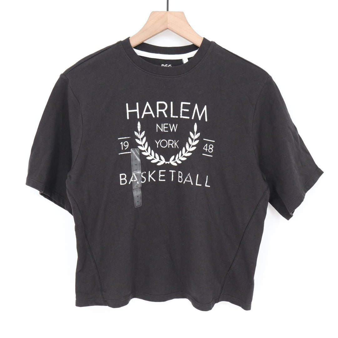 DSG Boys Harlem New York Basketball Graphic T-Shirt Black Size M 10-12 NEW