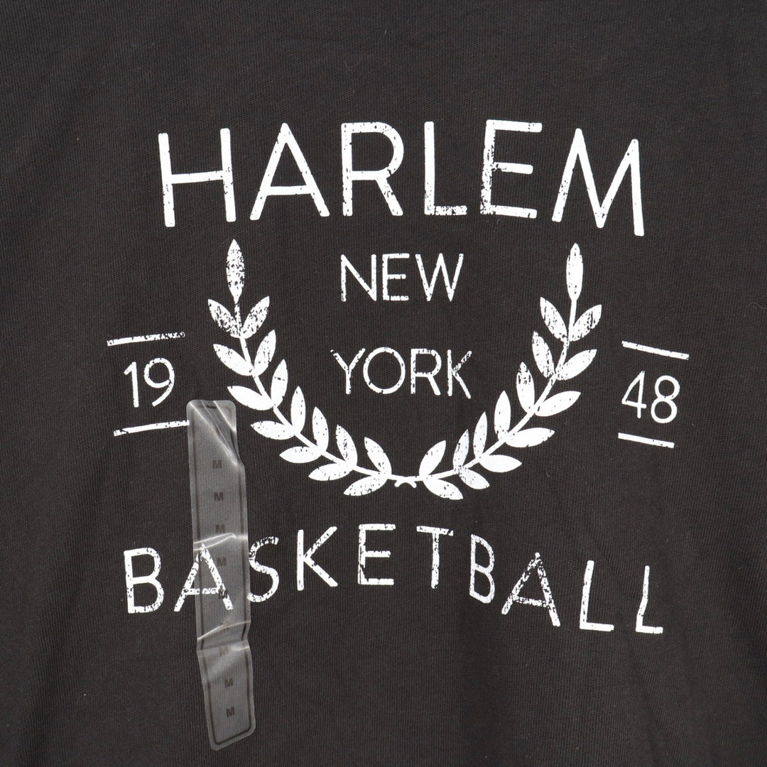 DSG Boys Harlem New York Basketball Graphic T-Shirt Black Size M 10-12 NEW