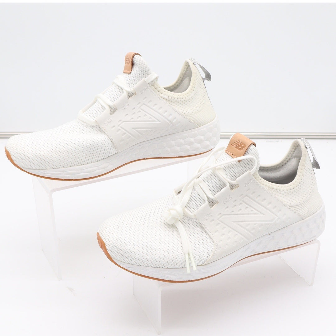 New Balance Fresh Foam Cruz v2 Womens 9.5 White Knit Sneakers