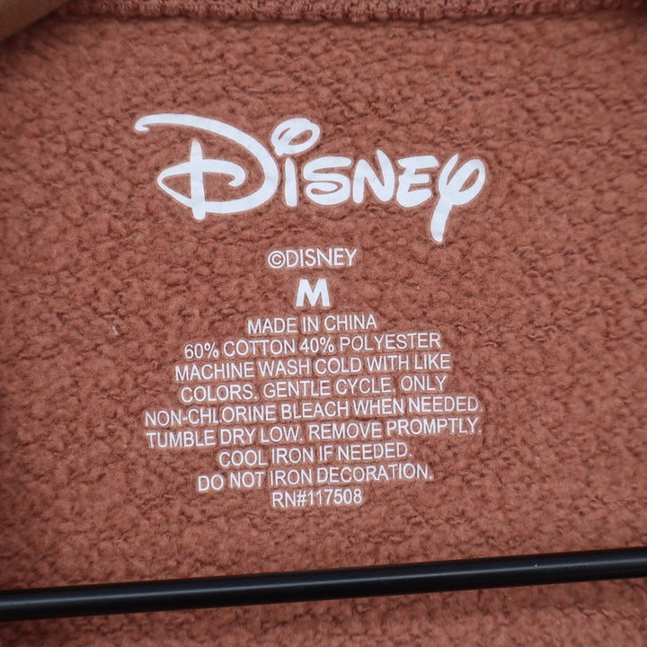 Disney Bambi Graphic Sweatshirt Brown Terracotta Crewneck Pullover Medium