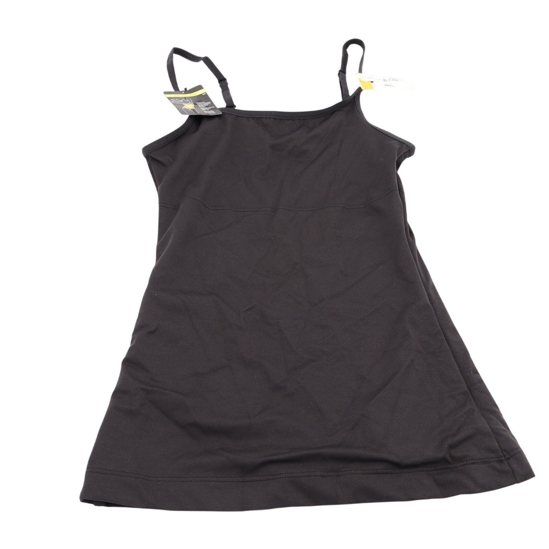 Maidenform Tummy Control Shapewear Cami Tank Top Womens Small Black Stretch
