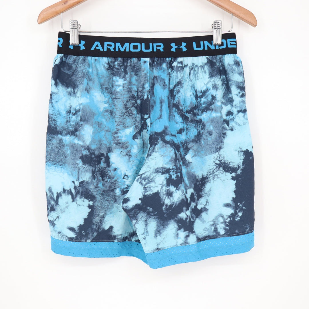 Under Armour Mens Vanish Woven 6in Prnt Sts Shorts Blue Tie Dye Small NWT