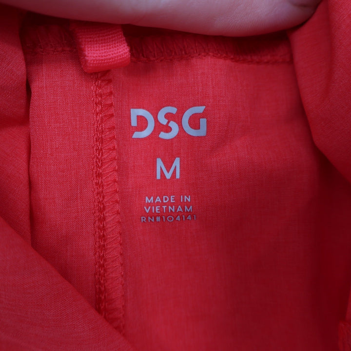 DSG Mens 8 Inch Agility Short Cabana Coral Heather Orange Pink Size M New