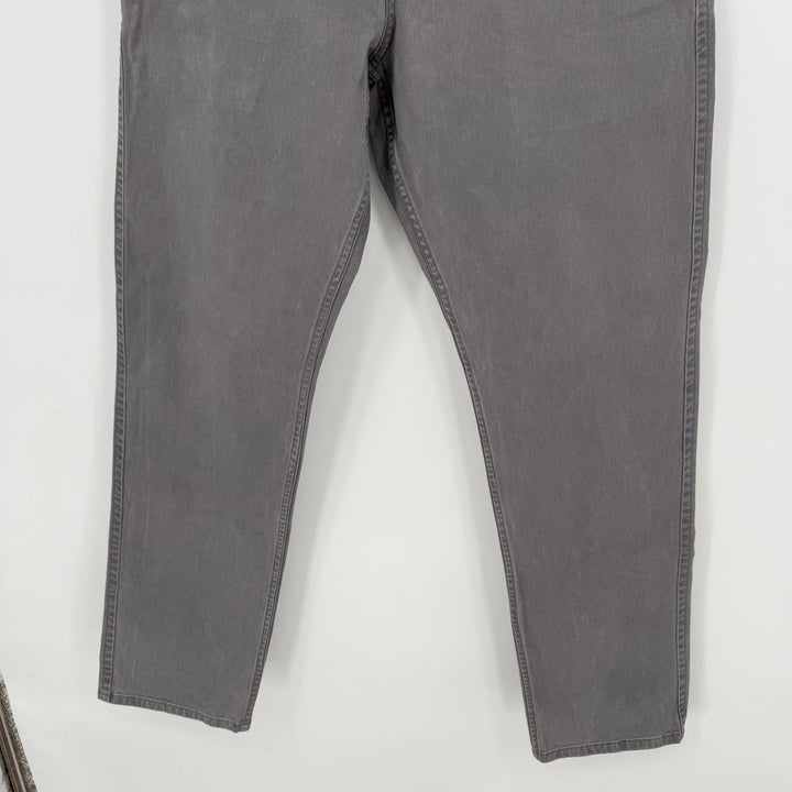 Dockers Athletic Fit Mens Pants Gray Size 32x32 Flat Front Chinos Casual