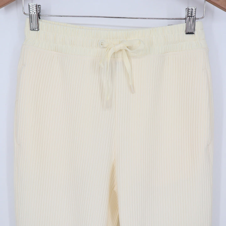 DSG So Soft Ottoman Jogger Womens XS Light Cream Ribbed Sweatpants