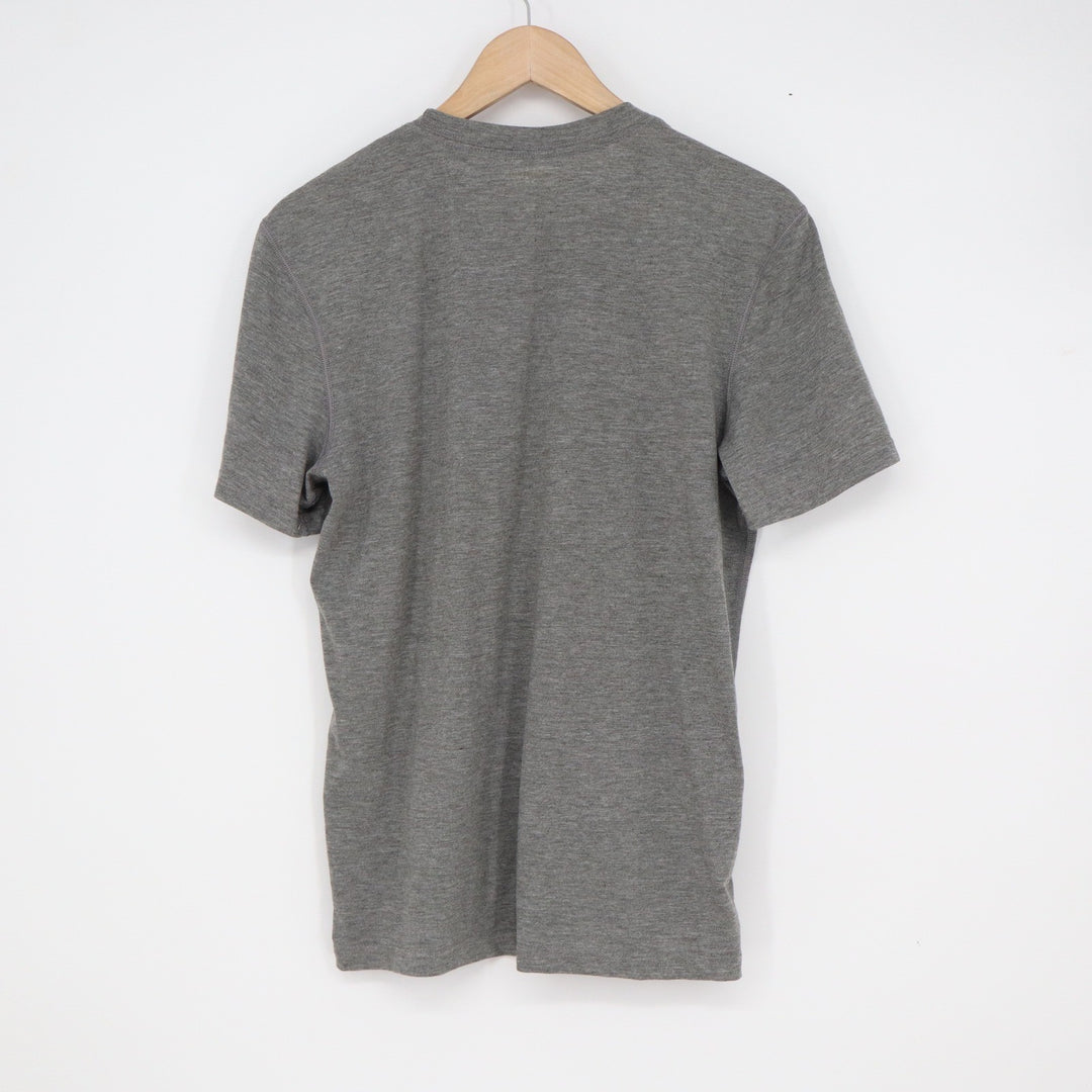 Mens Ultimate Tee Heather Grey Short Sleeve Performance Shirt Size M