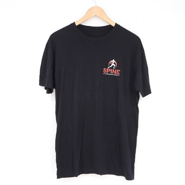 Spine and Performance Institute Graphic T-Shirt Black Short Sleeve Mens Small
