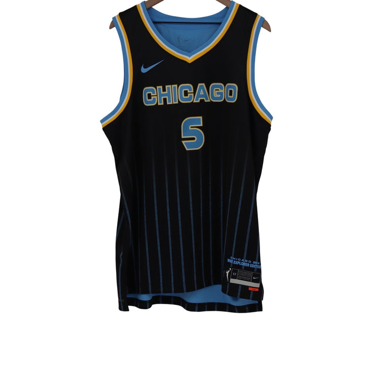 Nike Chicago Sky Angel Reese #5 Explorer Edition WNBA Jersey Black XL