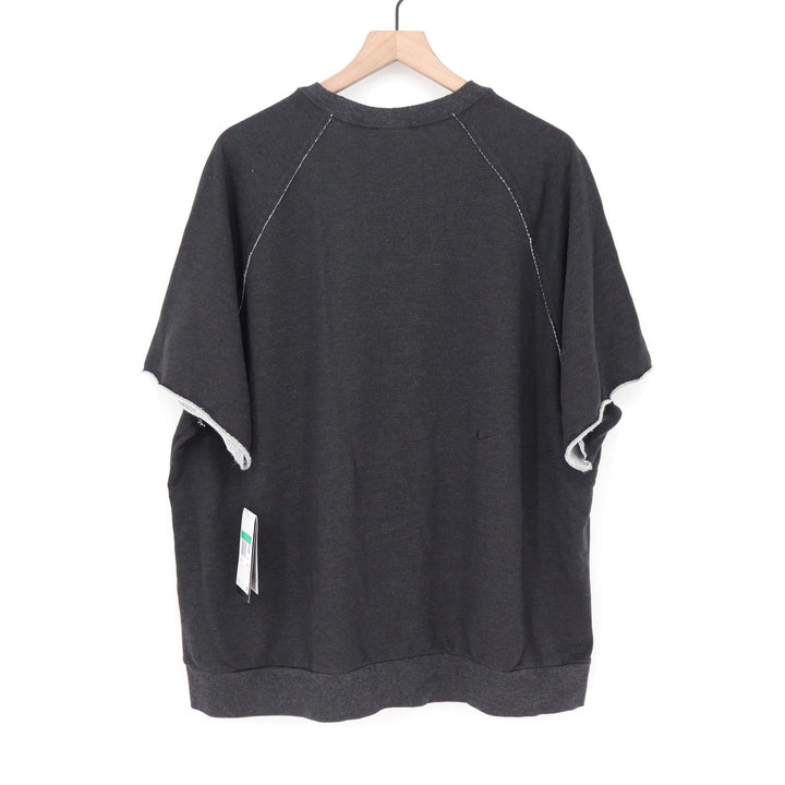 Nike Mens Dri-FIT Short Sleeve Sweatshirt Charcoal Grey XL