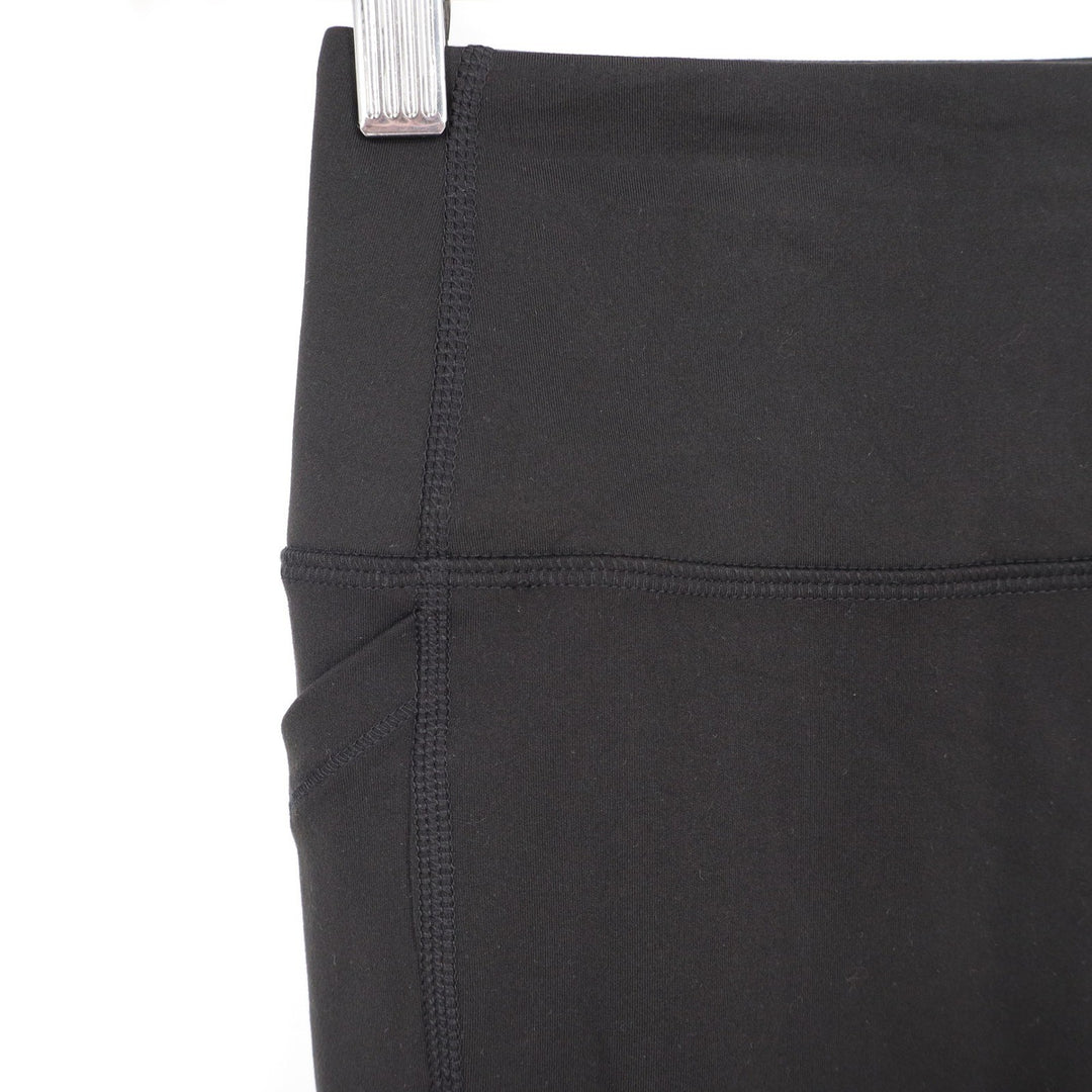 DSG Womens Momentum High Rise Crop Leggings Pure Black XS