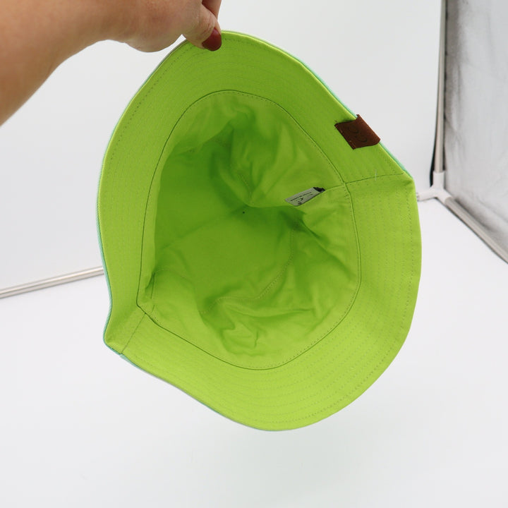 C.C Bucket Hat Women's OS Mint Green Tie Dye Reversible UPF 50+ New