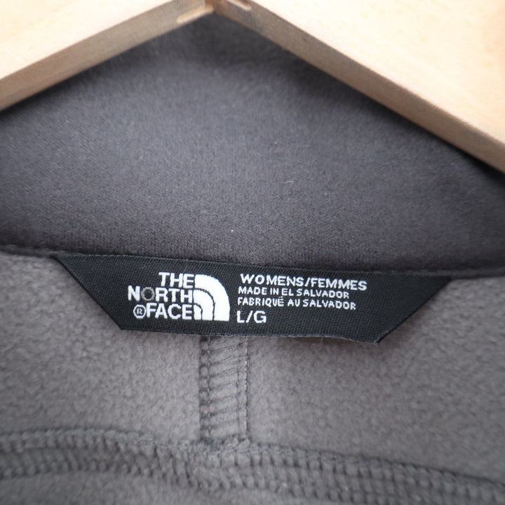 The North Face Womens Apex Bionic Softshell Jacket Grey Pink Logo Large