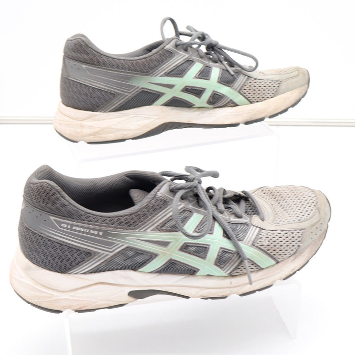 Asics Gel-Contend 4 Womens Running Shoes Size 10 Grey Mint Green Sneakers