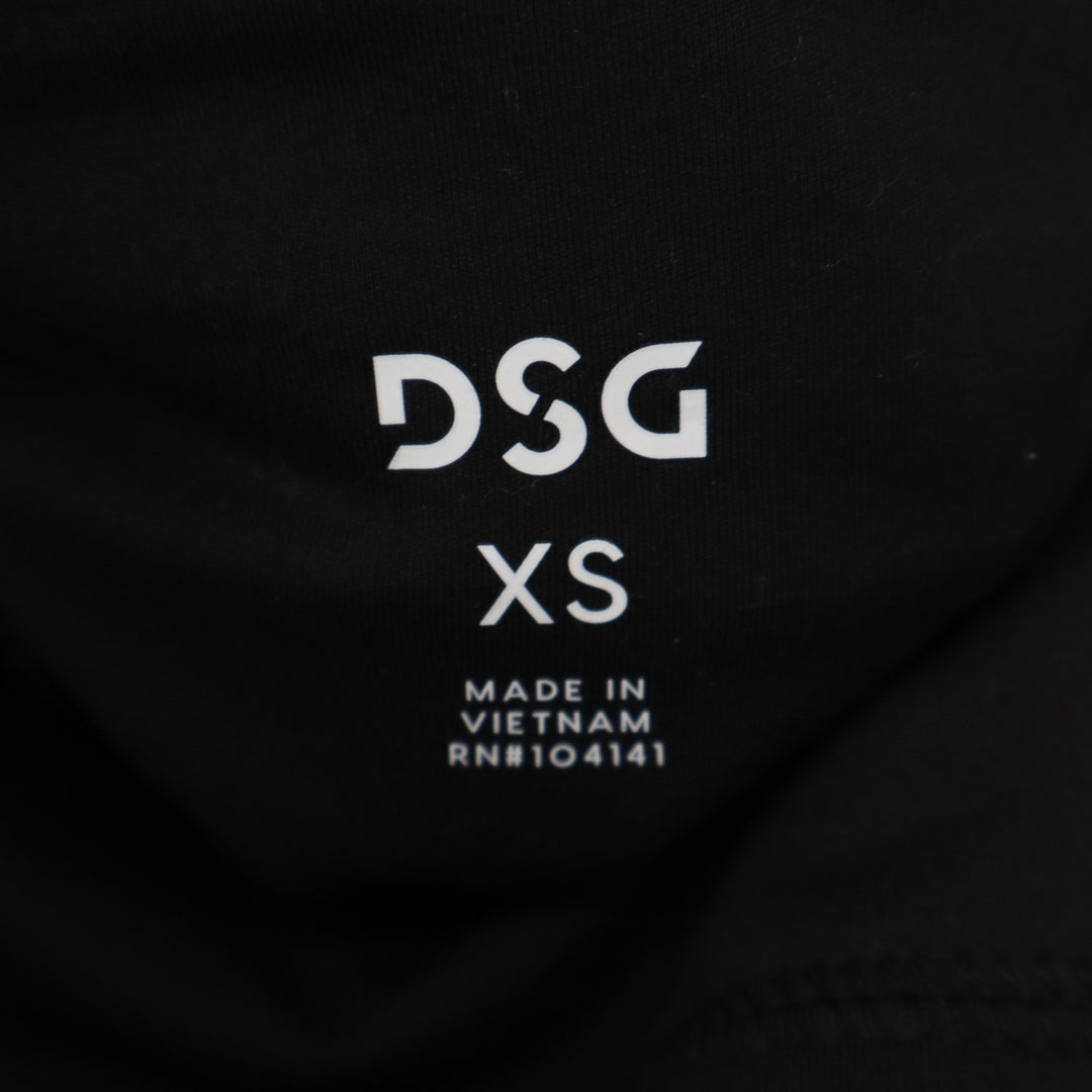 DSG Womens Momentum High Rise Capri Leggings Pure Black XS