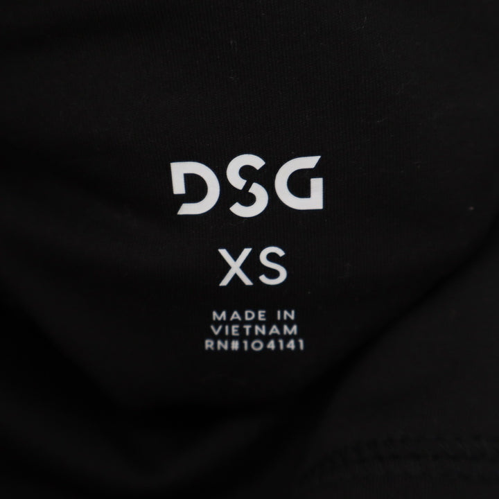 DSG Womens Momentum High Rise Capri Leggings Pure Black XS