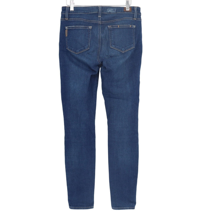Paige Verdugo Ultra Skinny Jeans Womens 28 Blue Denim Cotton Stretch Mid Rise
