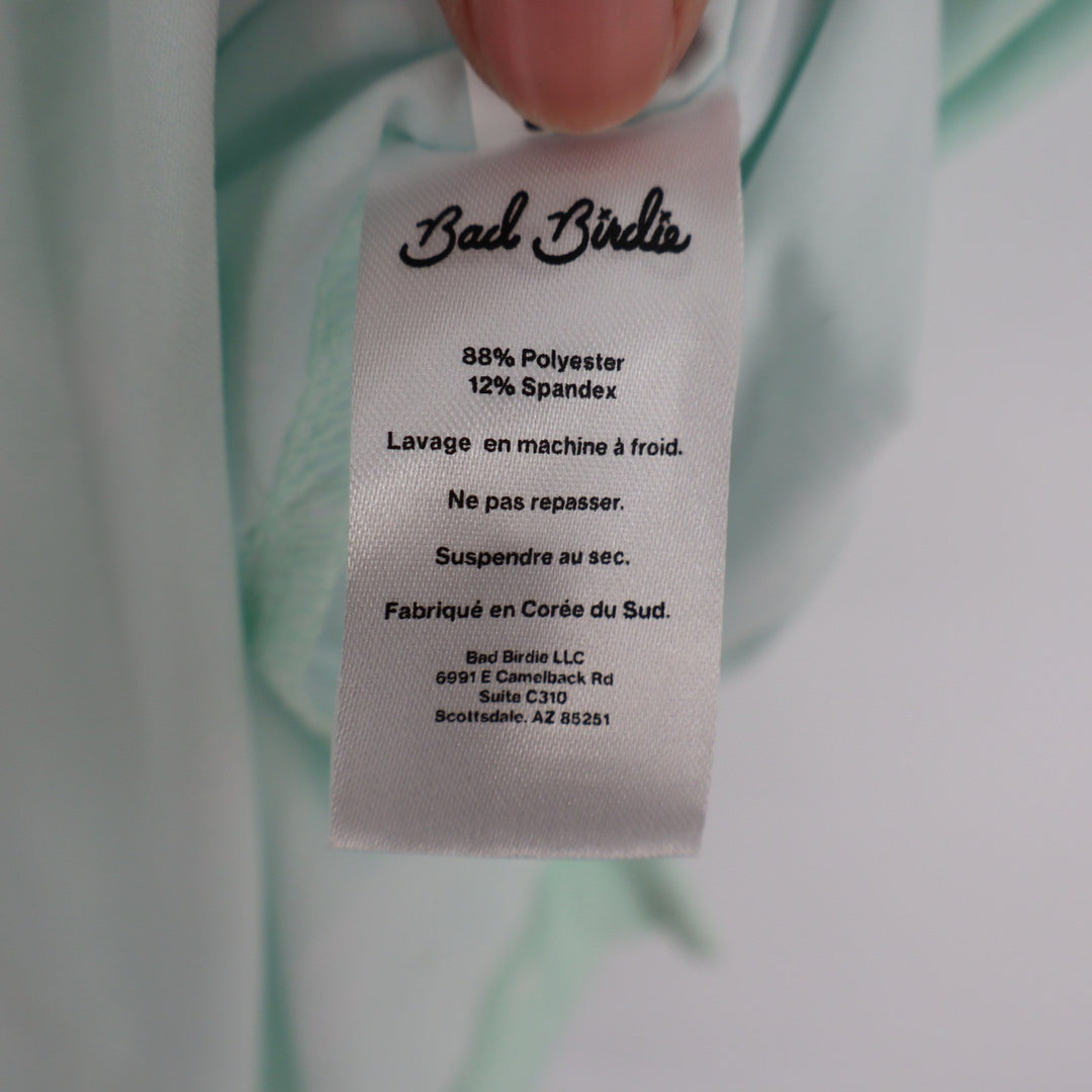 Bad Birdie Southwest Loop Golf Polo Mint Green Graphic Print Mens 2XL