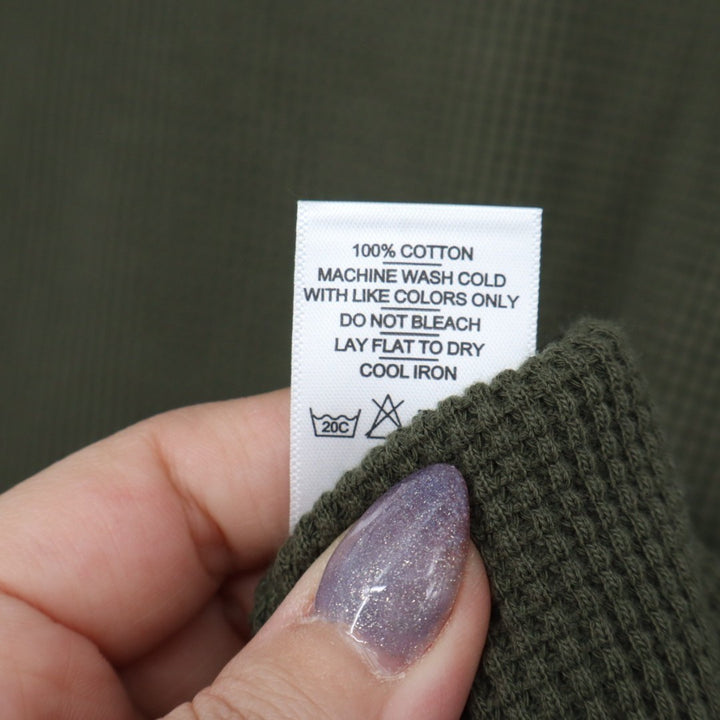 American Giant Summit Hoodie Mens Large Green Cotton Kangaroo Pocket Pullover