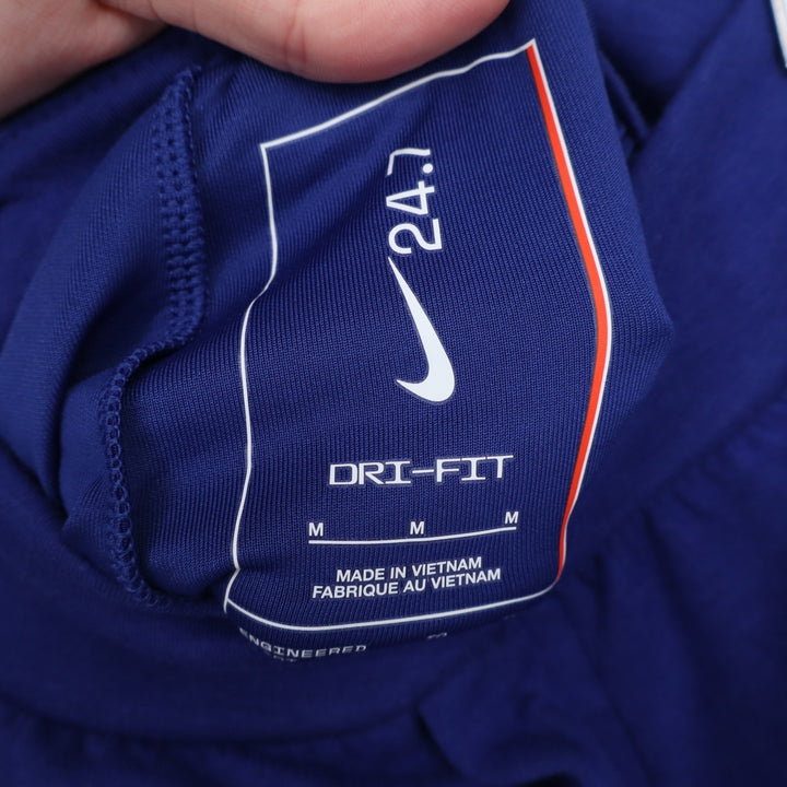 Nike Mens 24.7 Dri-FIT Training Pants Royal Blue Tapered Joggers M