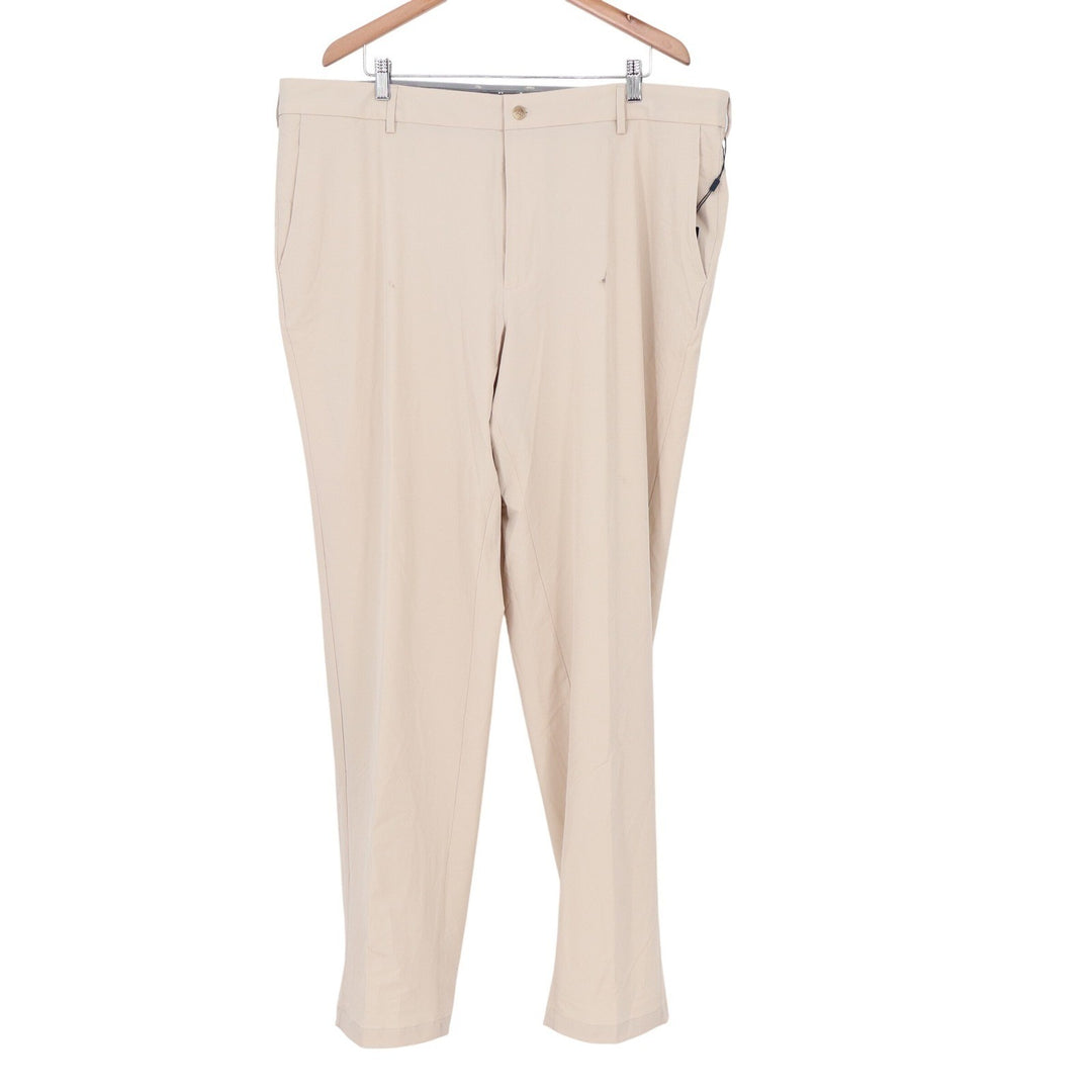 Walter Hagen P11 Performance Golf Pants Mens 42x36 Light Khaki Stretch New