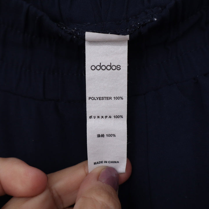 Ododos Navy Blue Wide Leg High Rise Elastic Waist Pull On Pants Womens Size XS