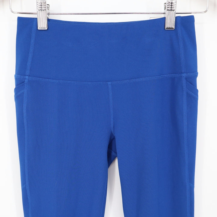 DSG Womens Momentum 7/8 Legging Team Royal Blue High Rise Pockets XS